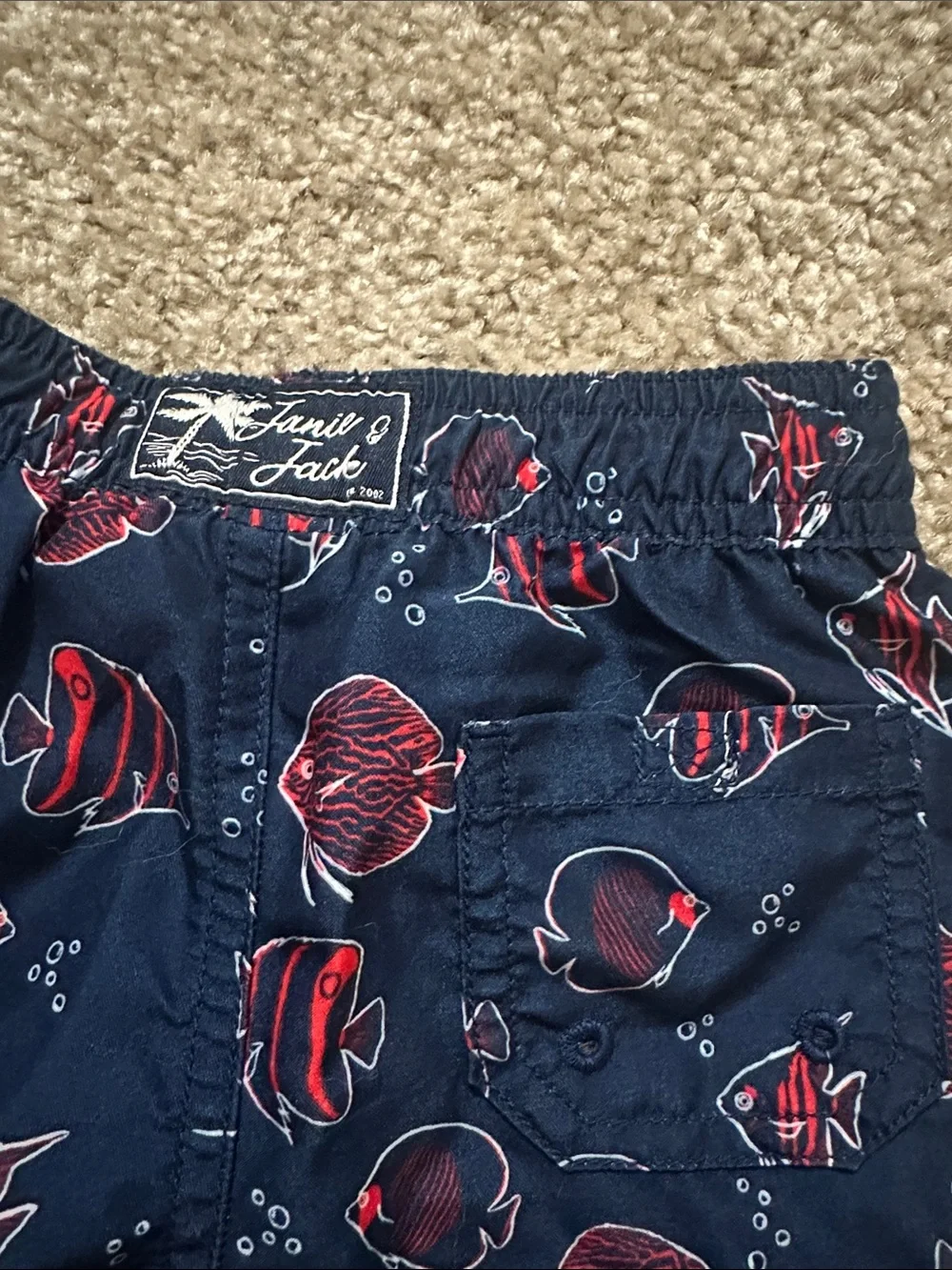 Janie and Jack soft navy